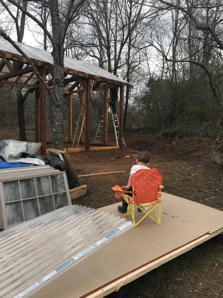 Удивительная оранжерея из старых окон - фото 14