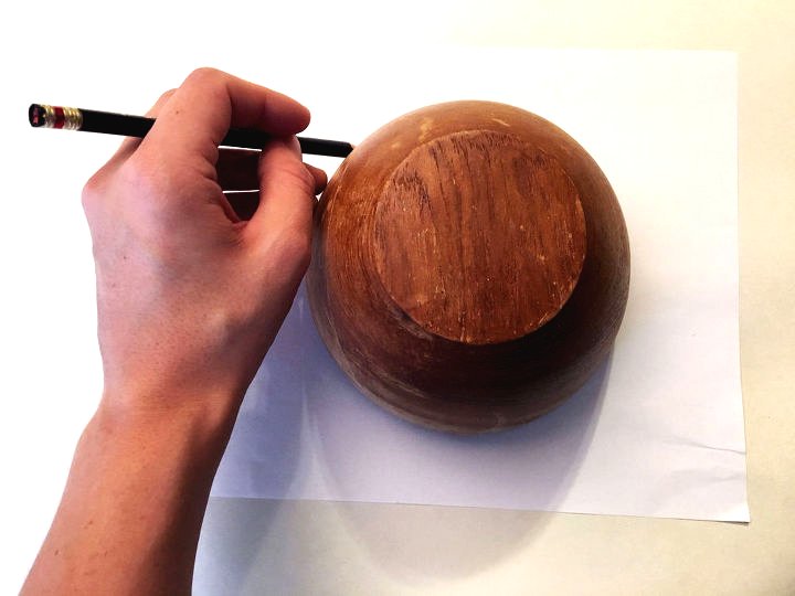 Оригинальный горшок из дерева и бетона - фото 2