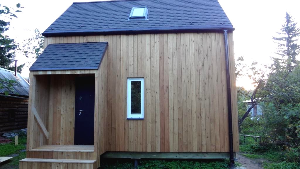 Двухэтажный дом 6 * 4 метра для дачи - фото 6