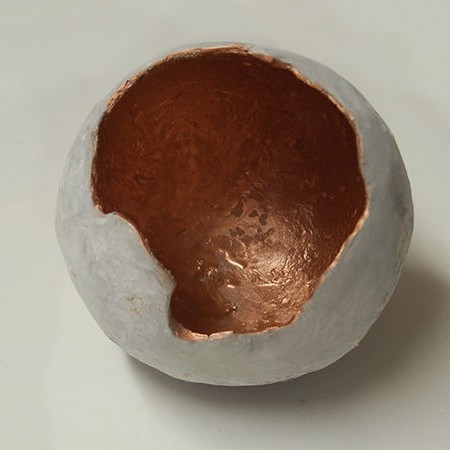 Декоративный шар из бетона - фото 9