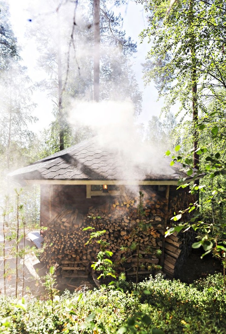 Восьмиугольная сауна  - фото 3