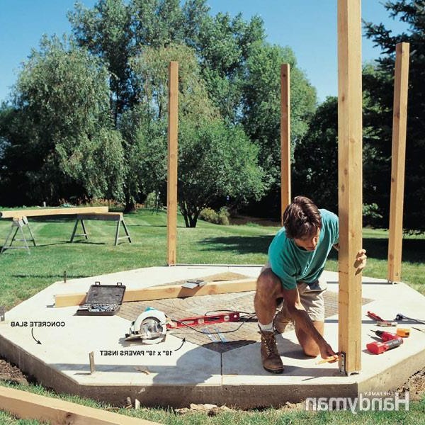 Как построить беседку. - фото 3