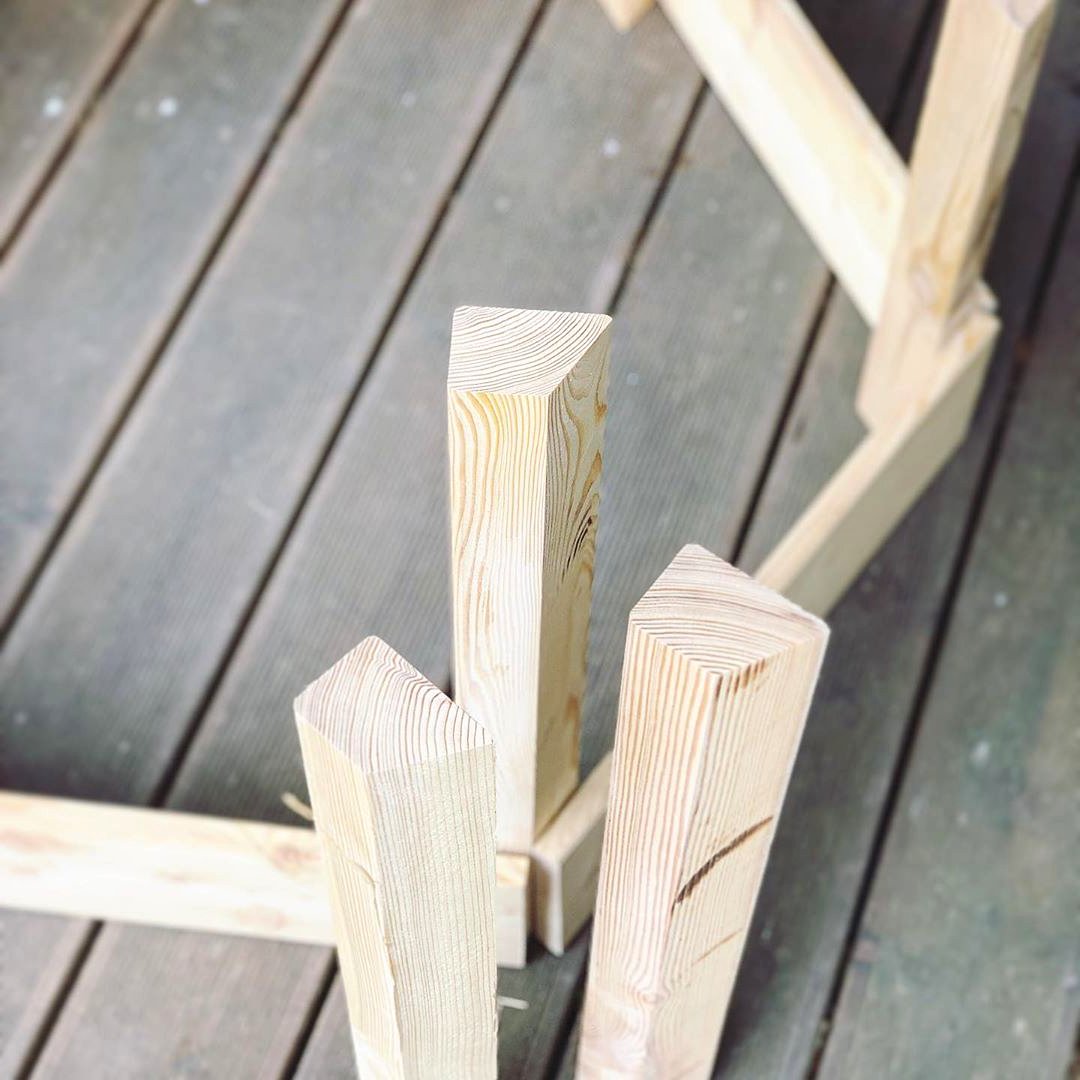 Высокая грядка из дерева - фото 5