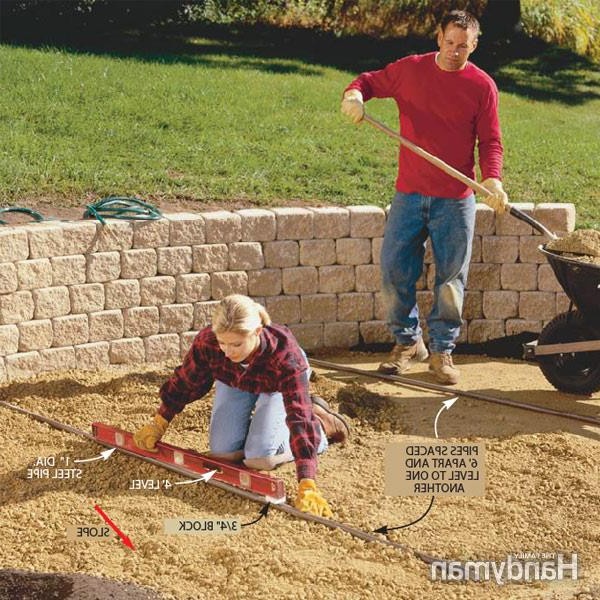 Патио в форме круга - фото 12