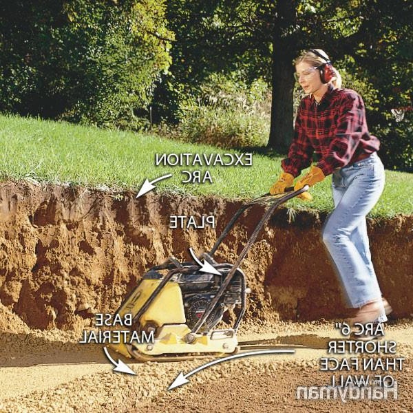 Патио в форме круга - фото 7