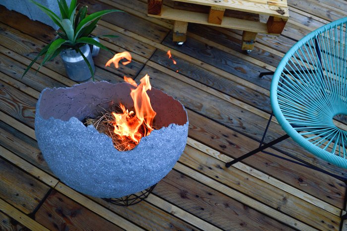 Декоративный мангал своими руками - фото 8