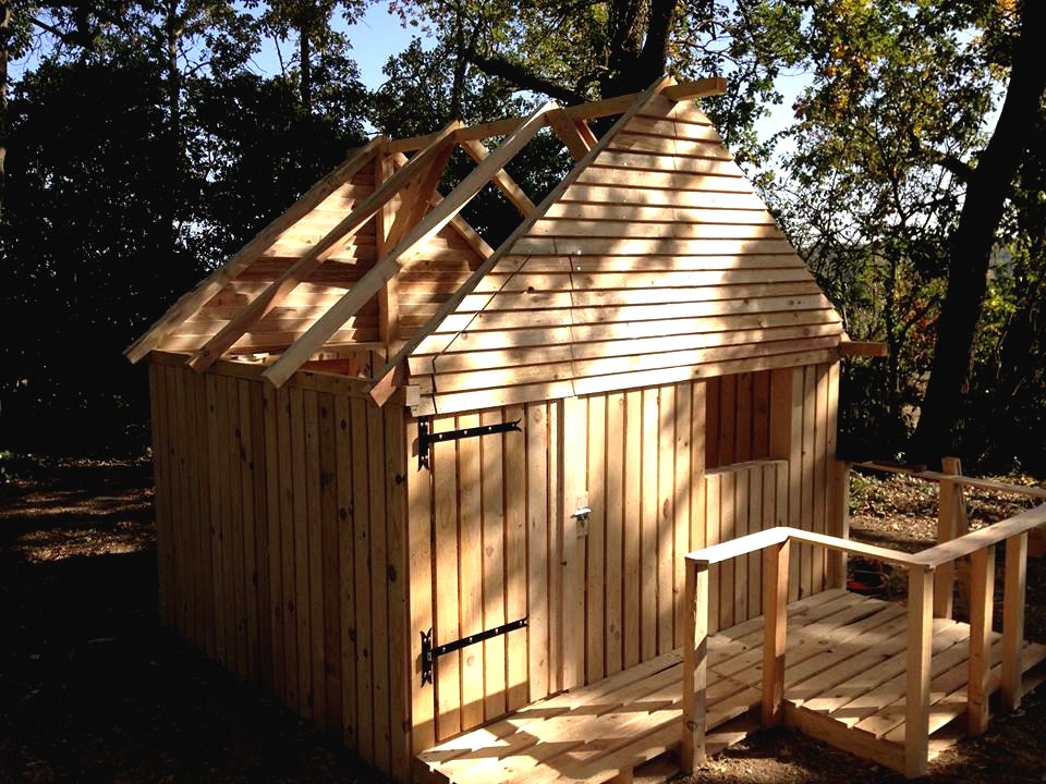 Игровой домик из поддонов - фото 23