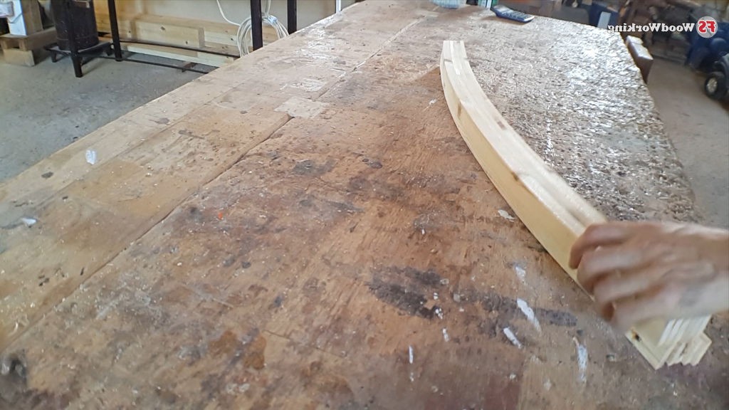 Деревянное кресло-качалка - фото 6