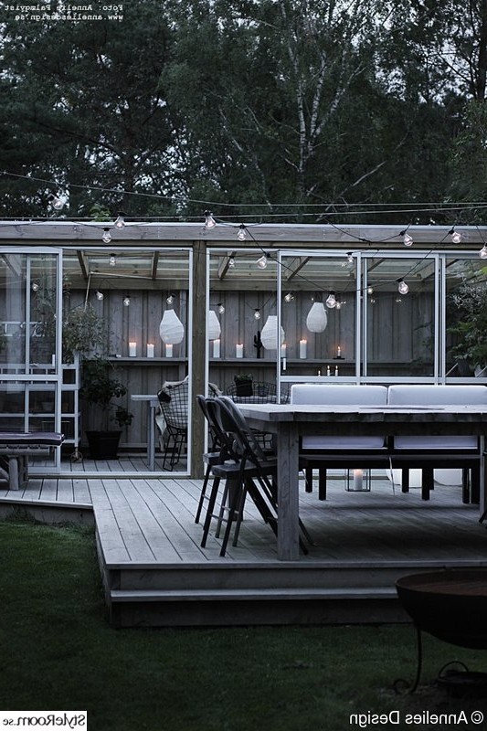 Застекленная беседка с террасой - фото 5