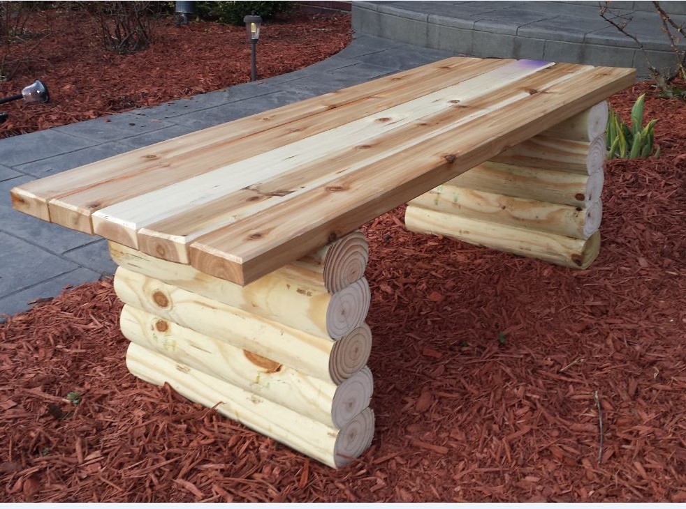 Легкая садовая скамейка - фото 3