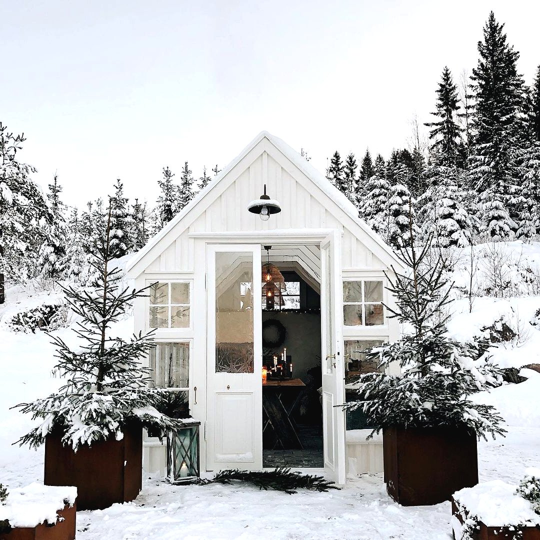 Оранжерея с дровяной печью - фото 7