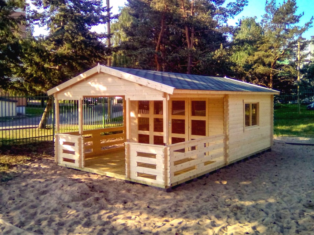 Садовый дом с террасой - фото 7