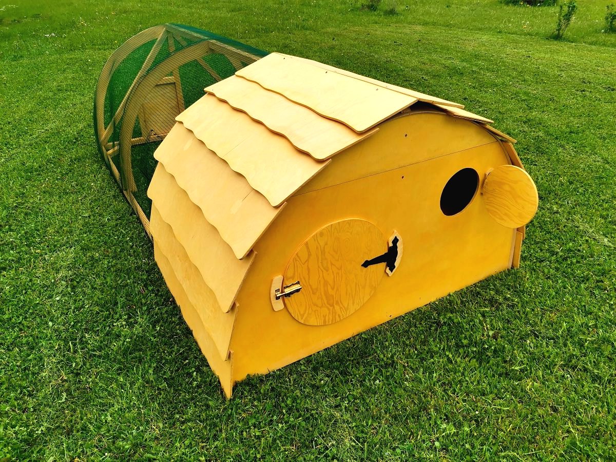 Уличный домик для цыплят - фото 2