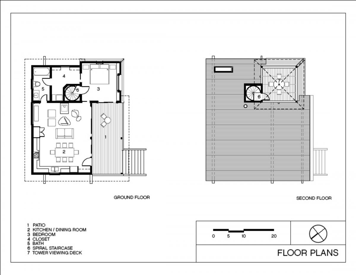 Необычный дом с башней - фото 6
