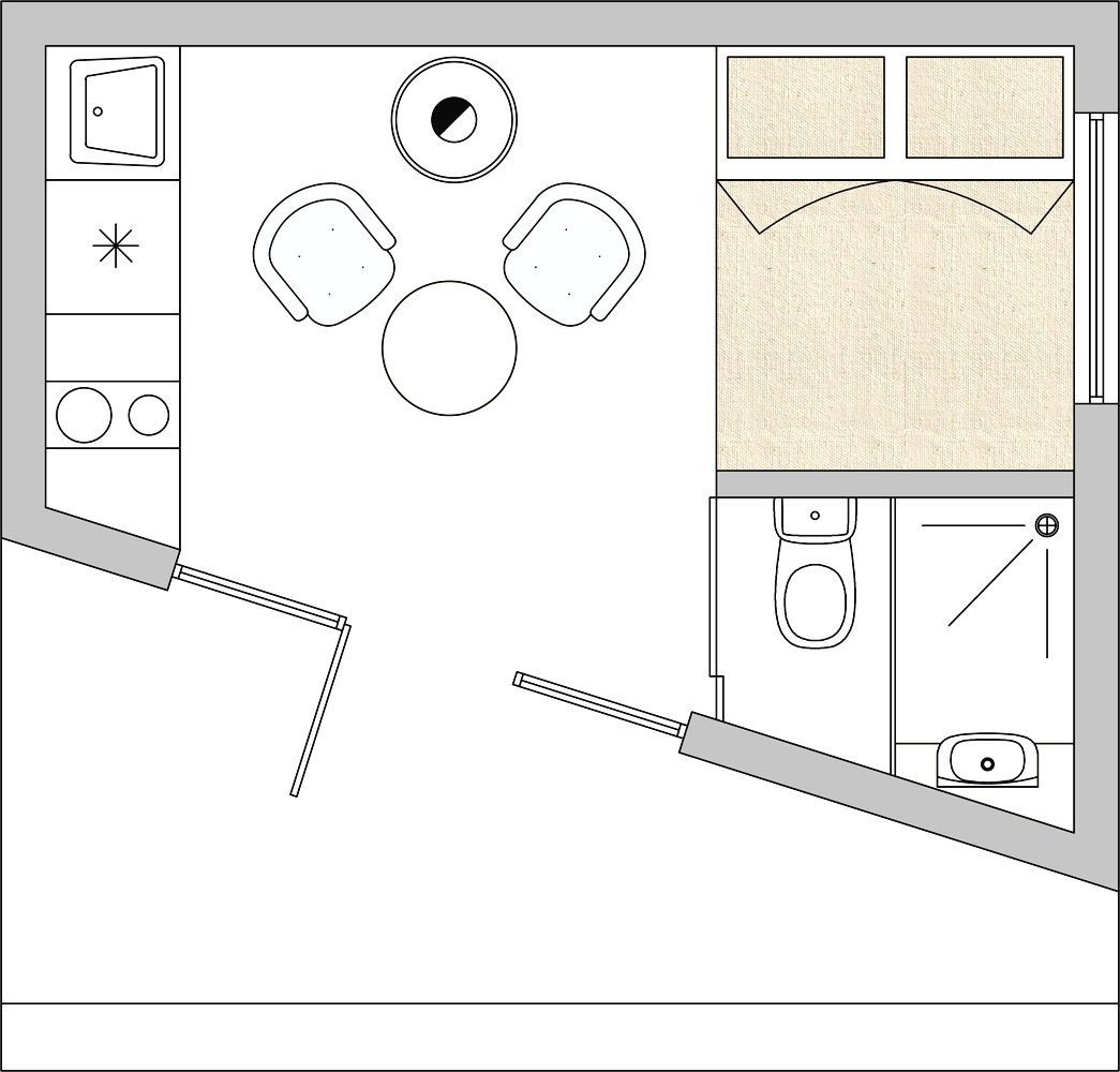 Мини дом из сип панелей в 14 кв. м. - фото 17