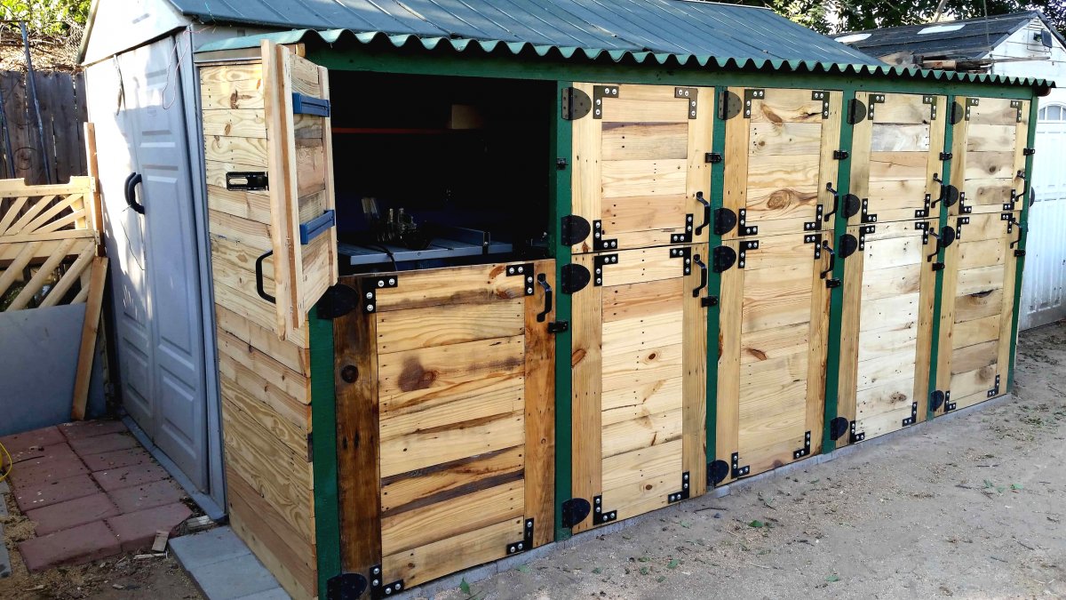 Делаем пристройку к сараю - фото 12