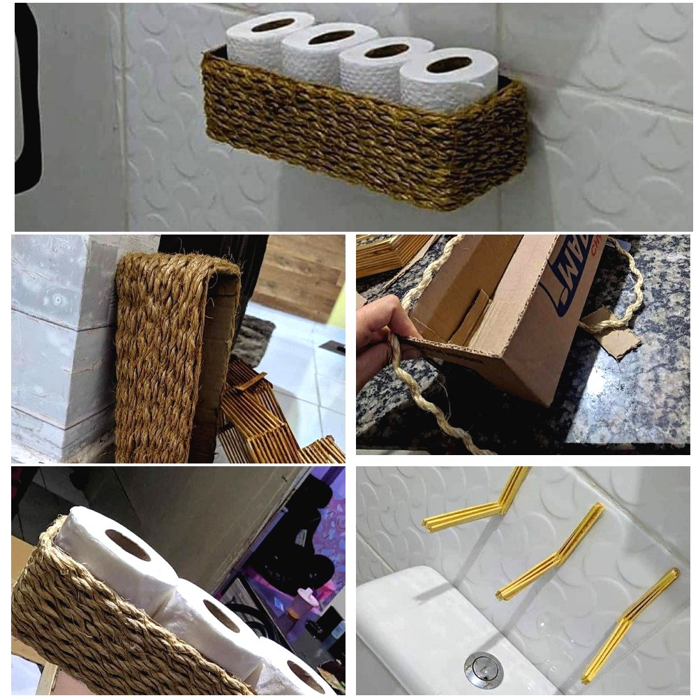 Корзина для белья своими руками - фото 10