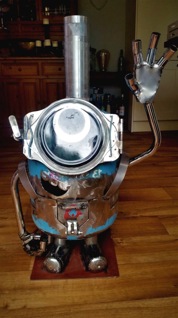 Крутая печь из газового баллона - фото 13