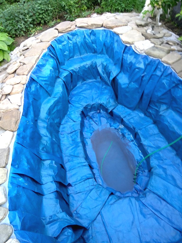 Пруд на даче своими руками - фото 2