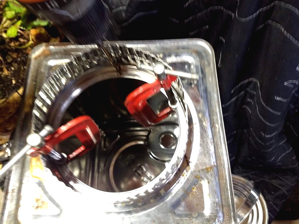 Дровяная печь из лома - фото 11