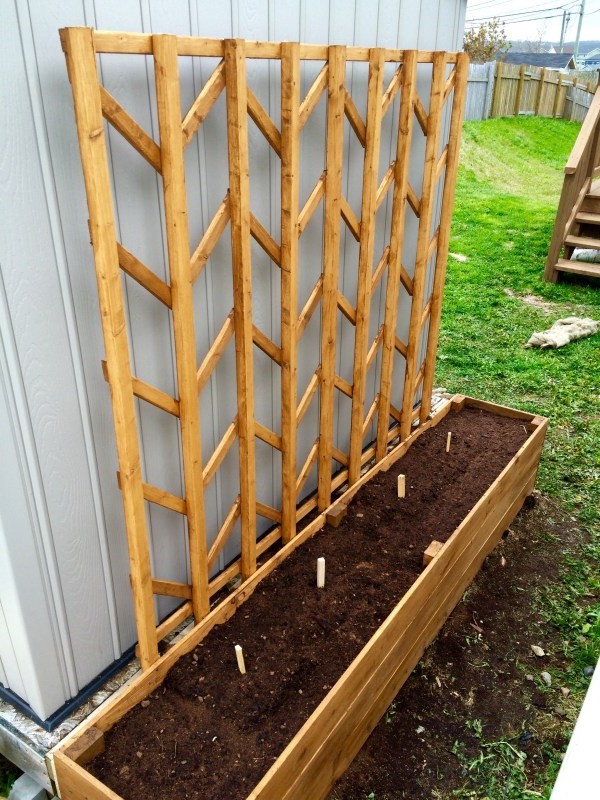 Декоративная решётка из дерева - фото 15