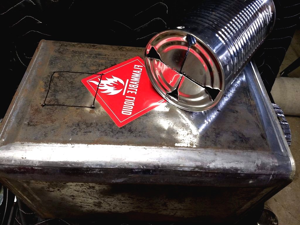 Дровяная печь из лома - фото 18