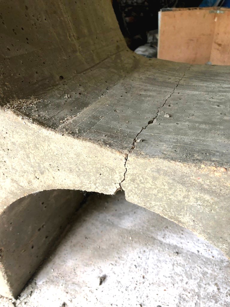 Бетонный стул - фото 23