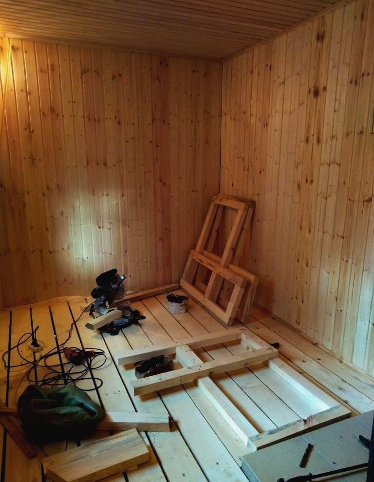 Баня 2 х 3,5 из газоблоков - фото 22