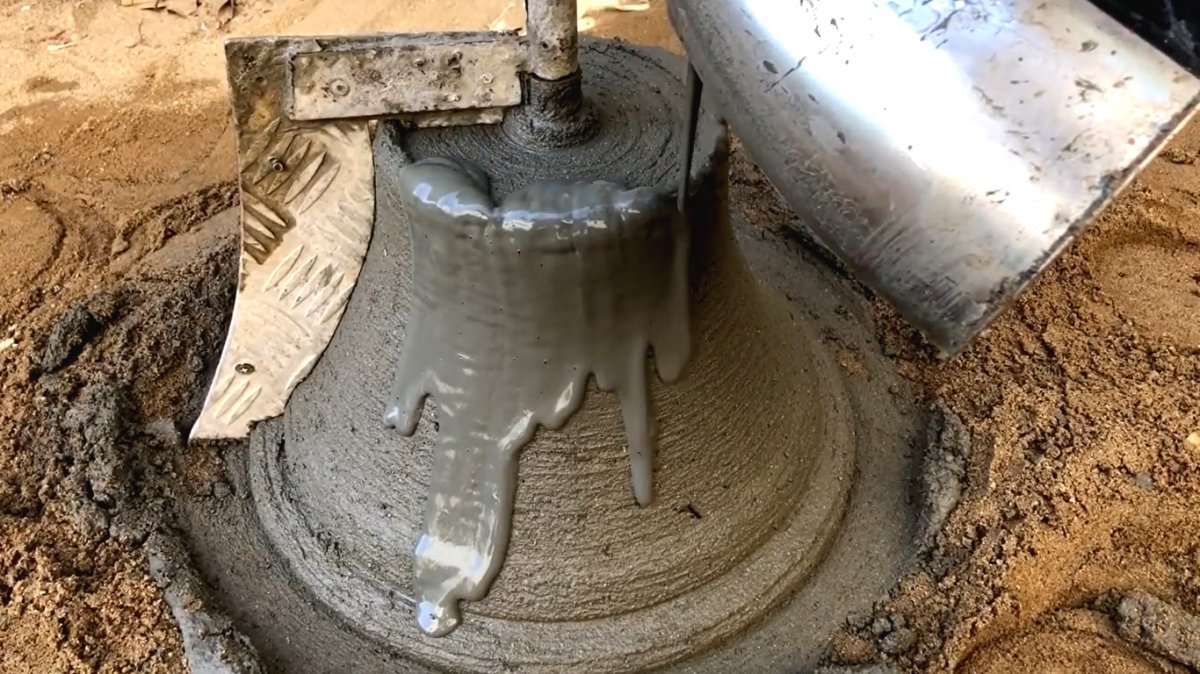 Садовый фонтан с имитацией под гранитный камень - фото 15