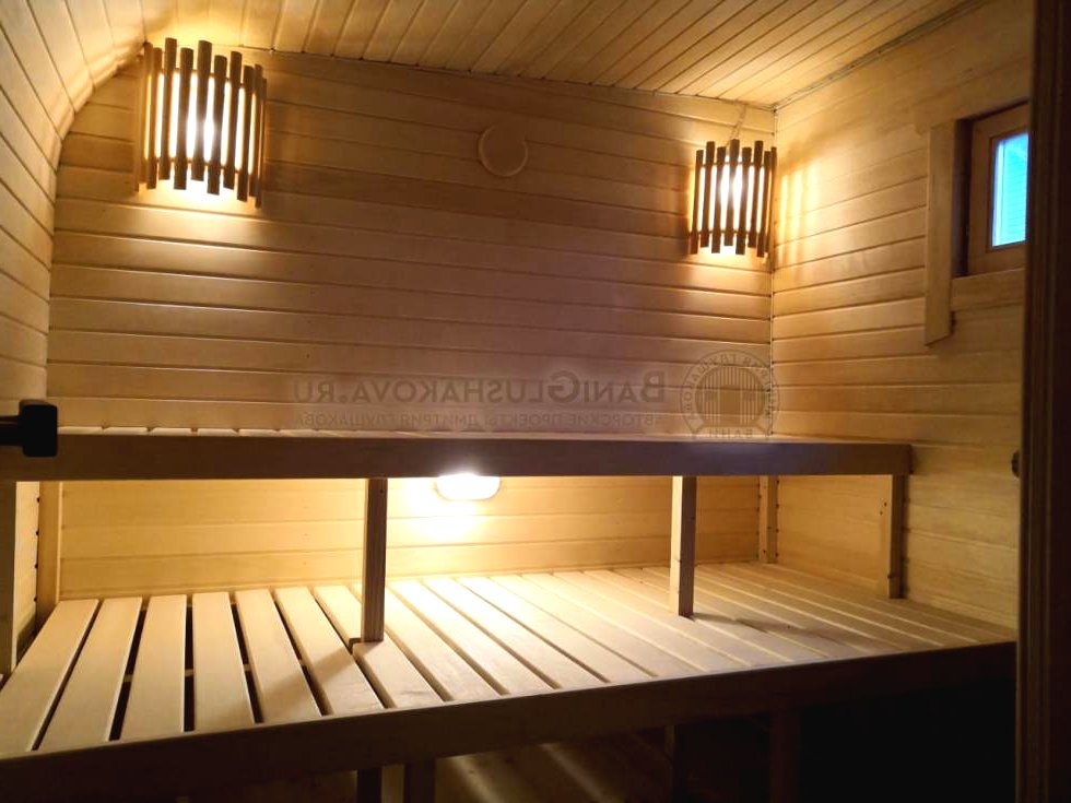 Необычная угловая баня - фото 10