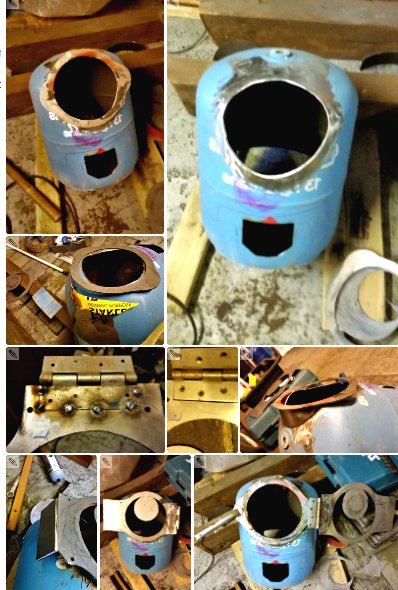 Крутая печь из газового баллона - фото 5