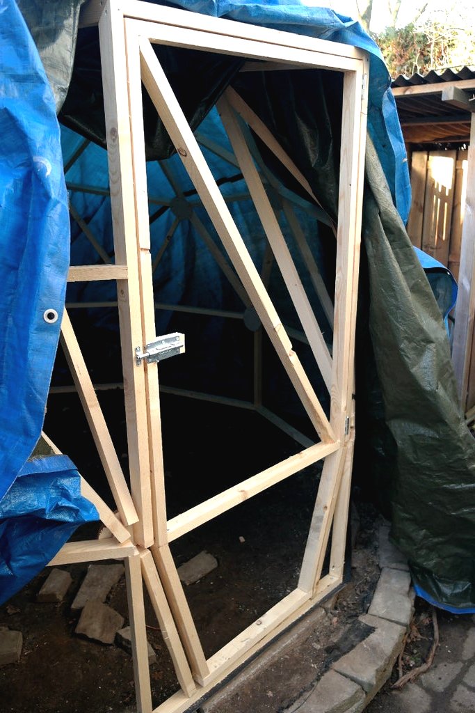 Купольная теплица своими руками - фото 9