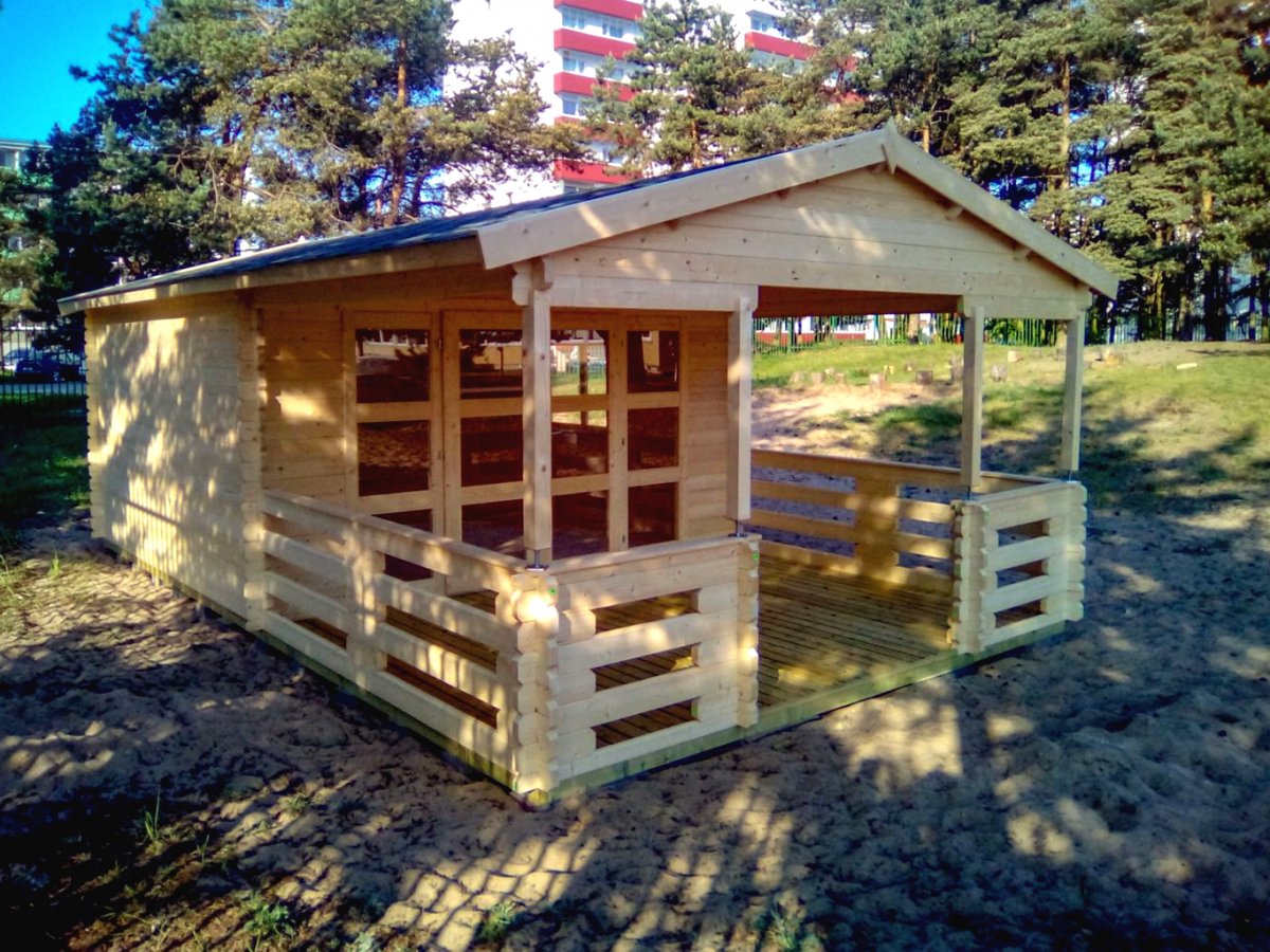 Садовый дом с террасой - фото 6