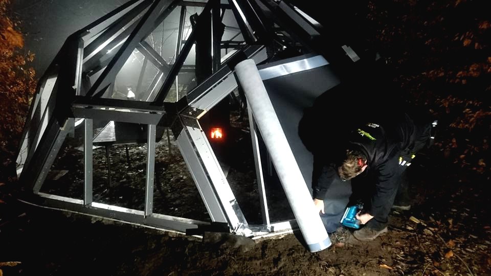 Сауна в форме геодезического купола - фото 54