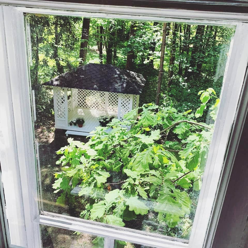 Беседка из дерева для вашего сада - фото 3