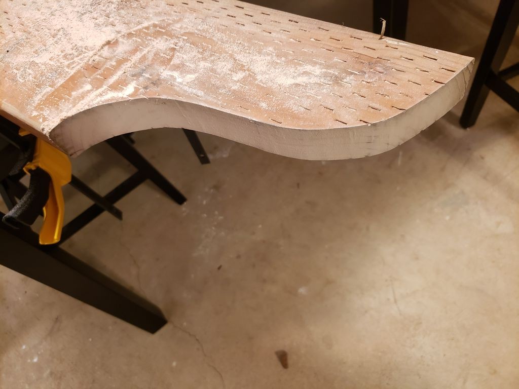 Арка из дерева с двойными качелями - фото 15