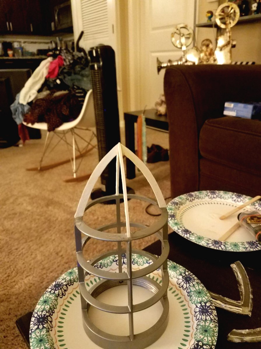 Необычная лампа в форме ракеты - фото 4