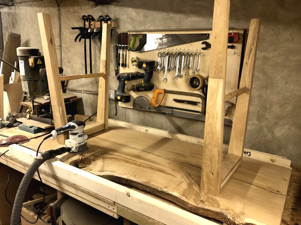 Интересный стол из дуба - фото 13