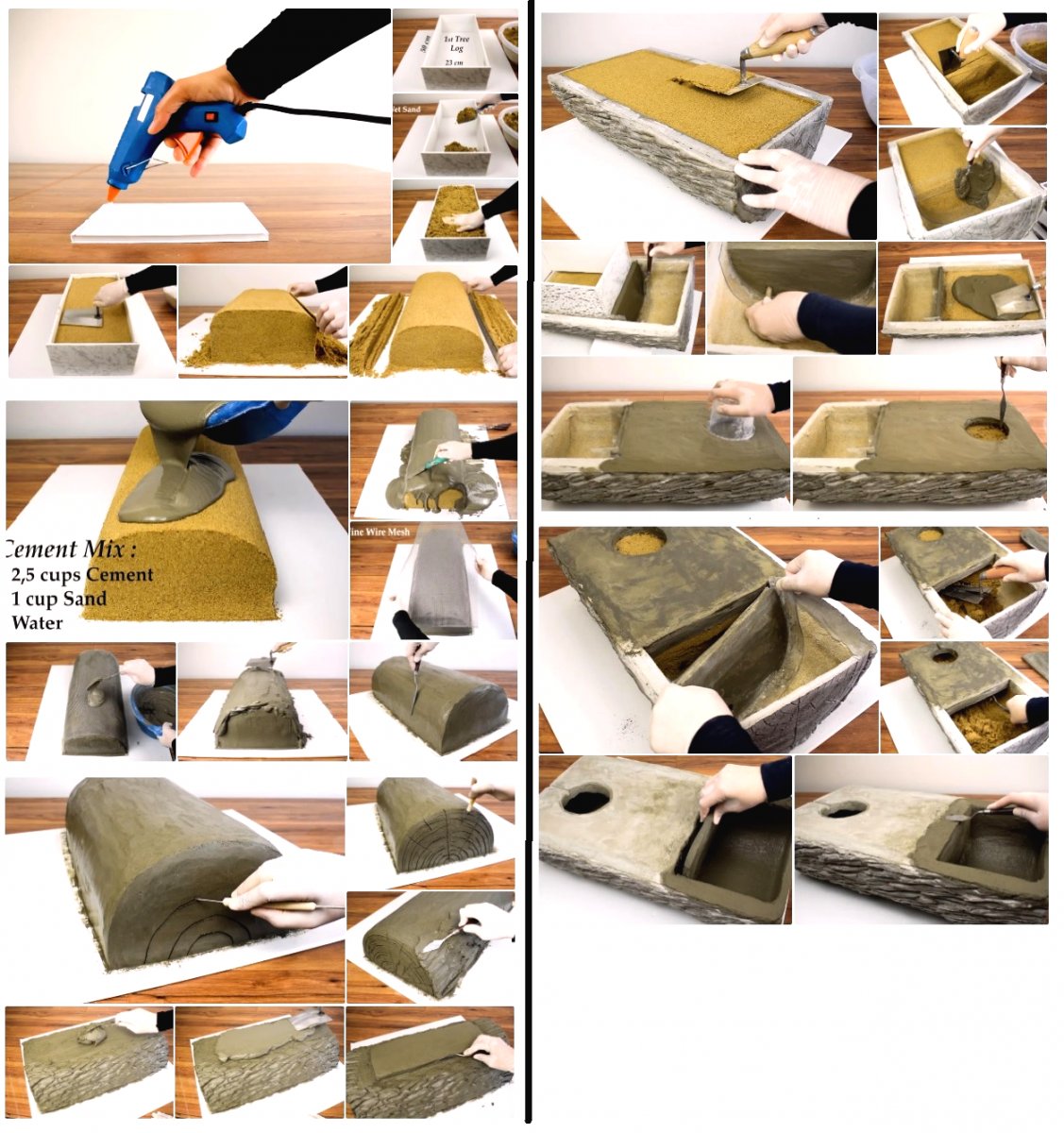 Фонтан из цемента своими руками - фото 2