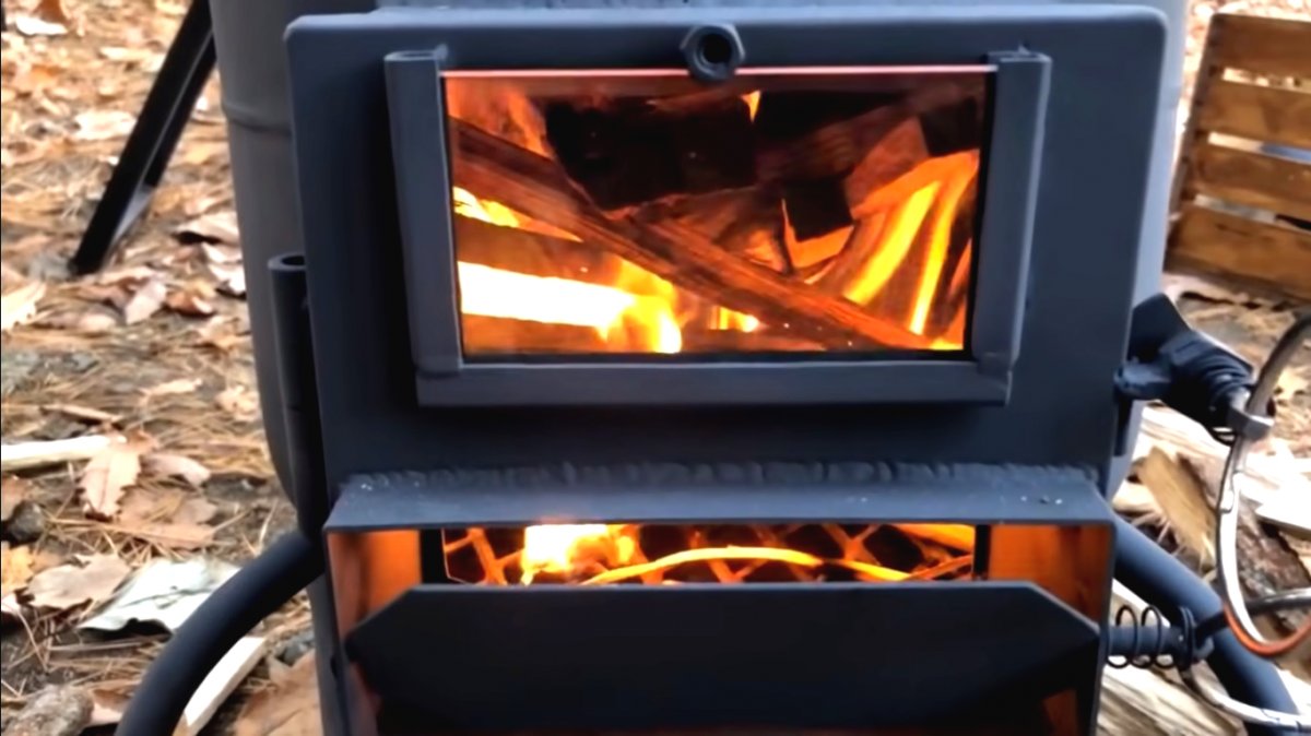 Буржуйка из старого газового баллона - фото 2