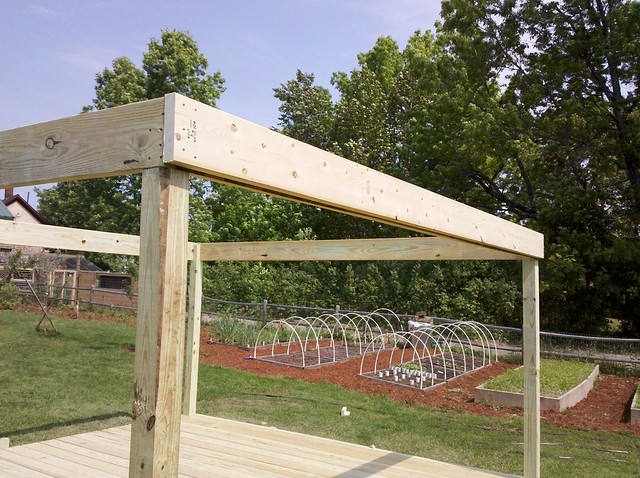 Беседка из дерева - фото 14