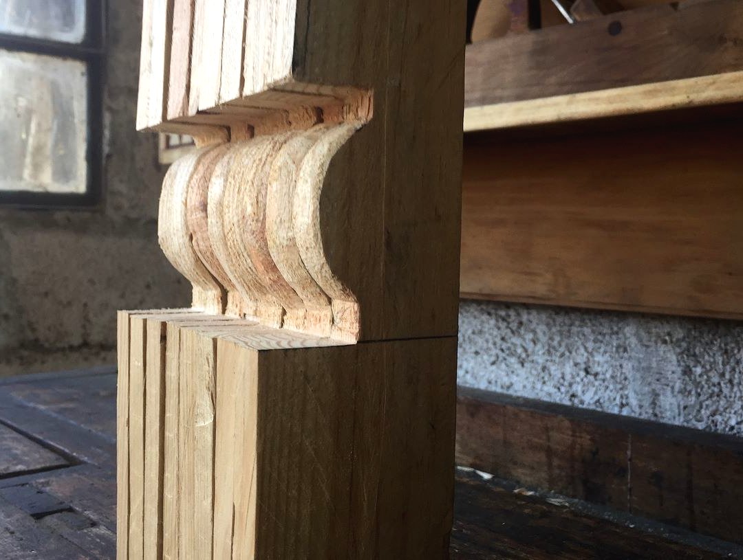 Винтажный стол из поддона - фото 4