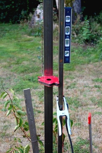 Пергола из железных профилей - фото 18