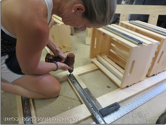 Шкафчик с выдвижными ящиками - фото 7