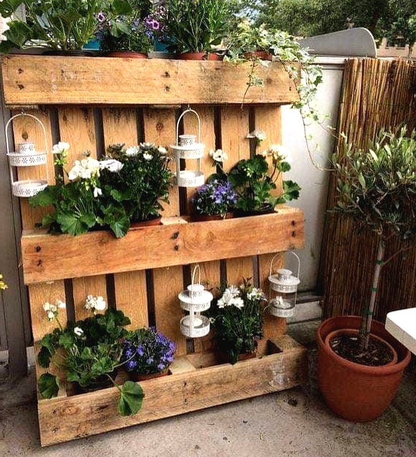 Мебель для дачи из поддонов - фото 9