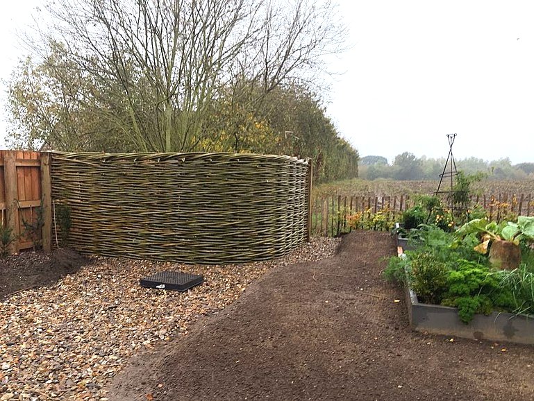 Плетеный забор своими руками - фото 6