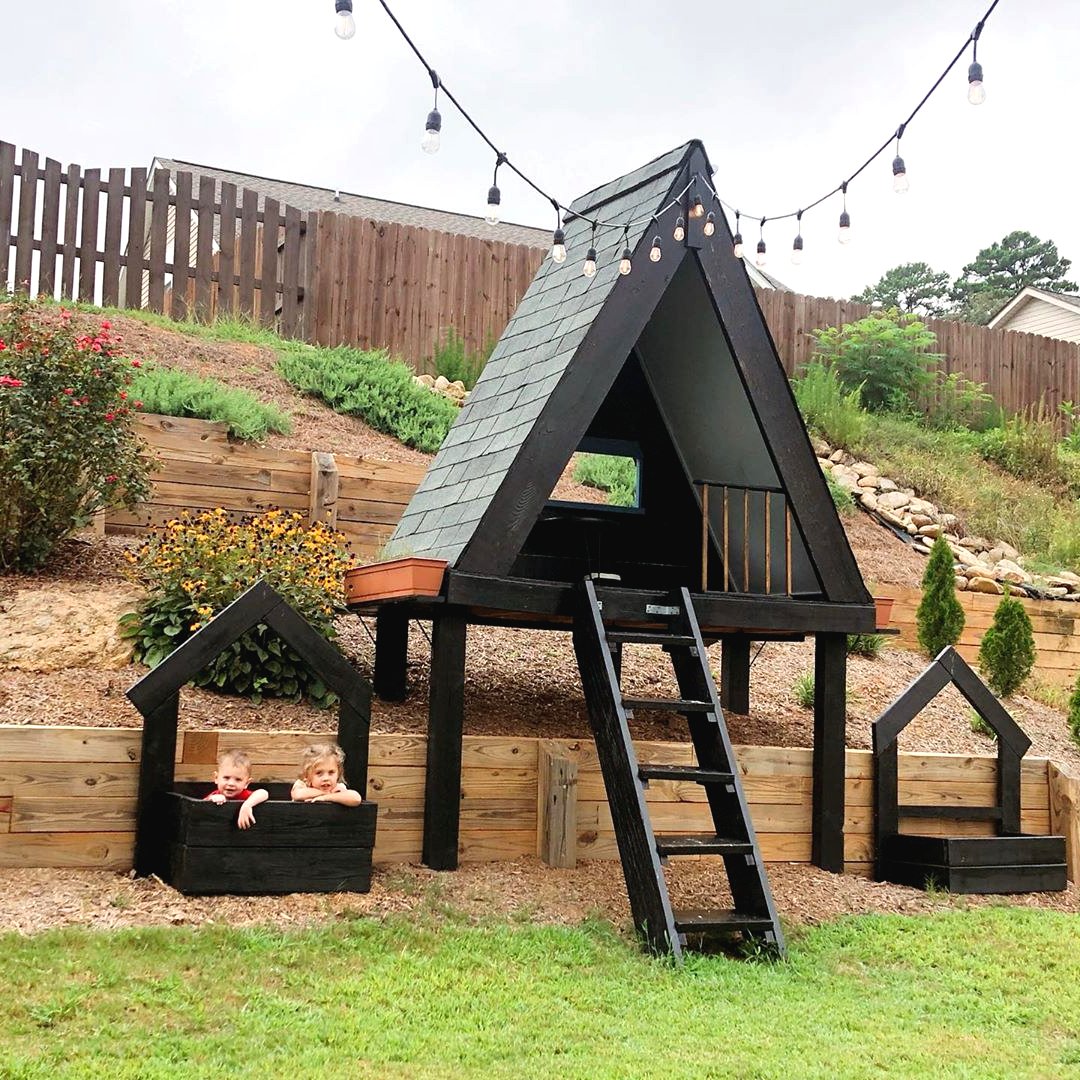 Детский игровой домик своими руками - фото 3