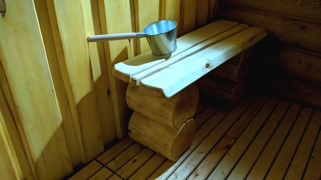 Лавка в баню своими руками - фото 5