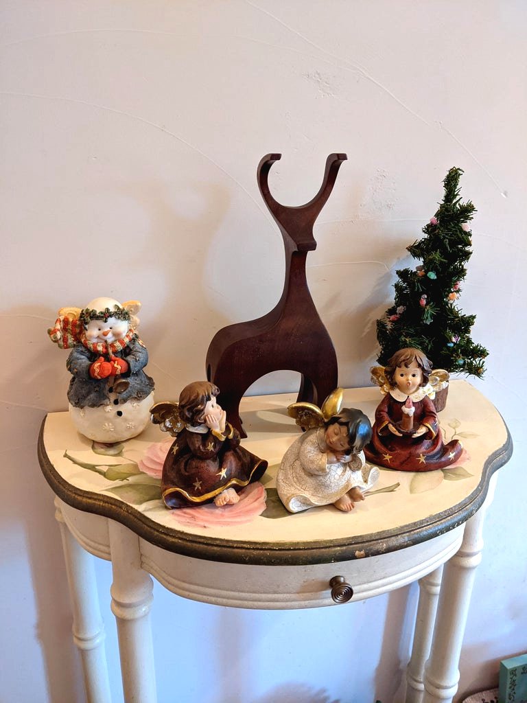 Рождественский олень своими руками из дерева - фото 13