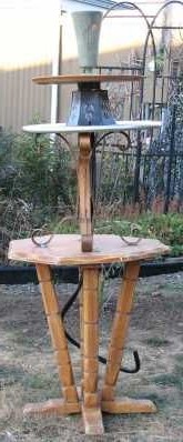 Как сделать трехуровневый садовый фонтан - фото 4